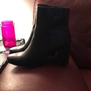 cute black belk booties